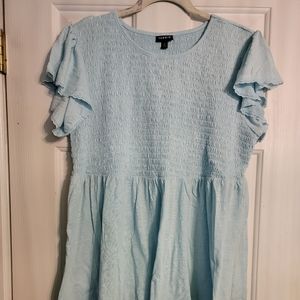 Torrid Tiered Baby Doll Top NWT